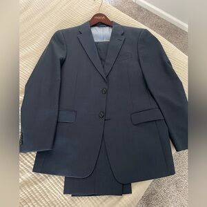 Tommy Hilfiger Navy Blue Suit